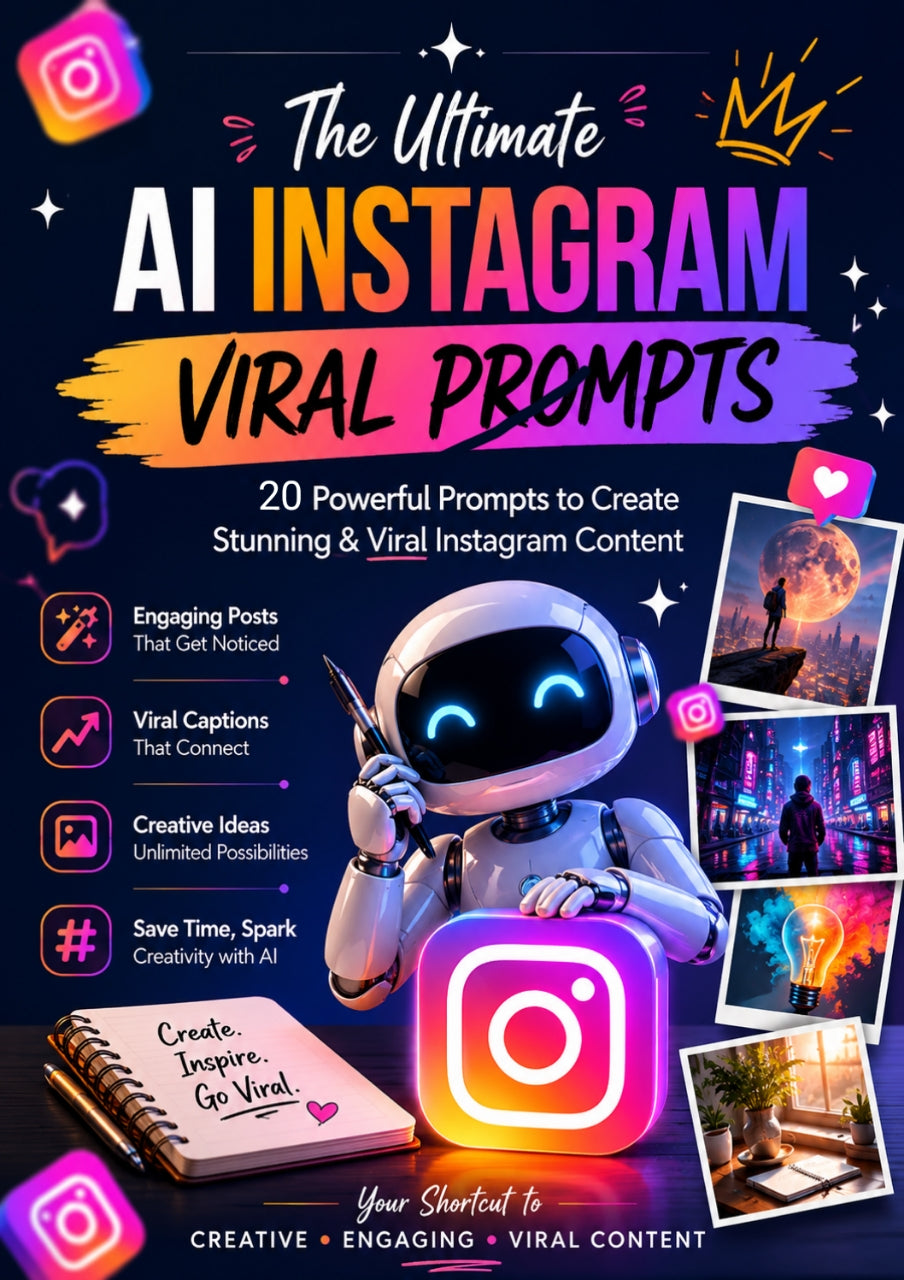 20 Insane AI Prompts for Viral Instagram Photos